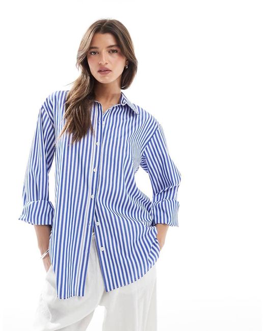 Miss Selfridge Oversized Overhemd in het Blue
