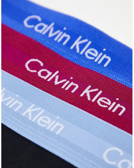 Calvin Klein Black Cotton Stretch Boxer Briefs 5 Pack for men