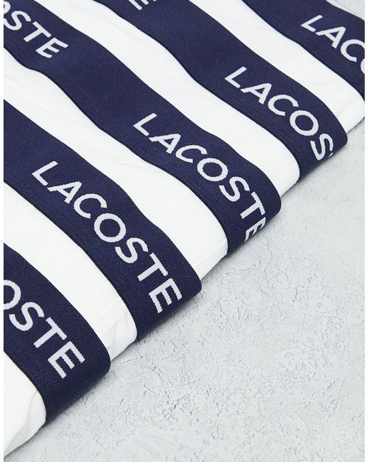 Lacoste – 5er-pack unterhosen in White für Herren