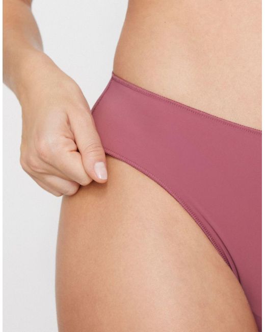 Tezenis Pink Microfibre Classic Knickers