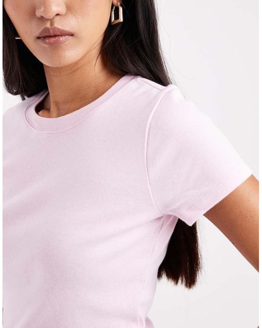 Hollister Blue Short Sleeve Baby Tee