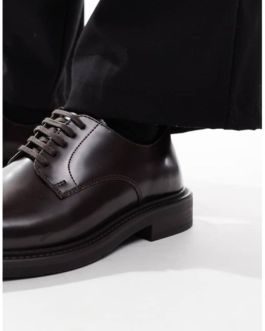 Scarpe Stringate di ASOS in Black da Uomo
