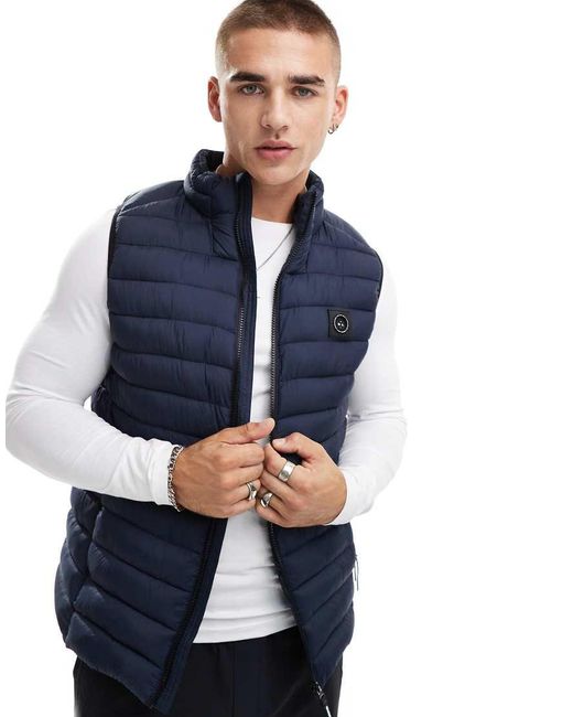 Marshall Artist Blue Gilet for men