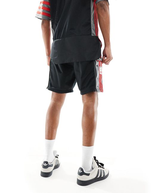 Adidas Originals Black Adidas Adicolor Adibreak Shorts for men