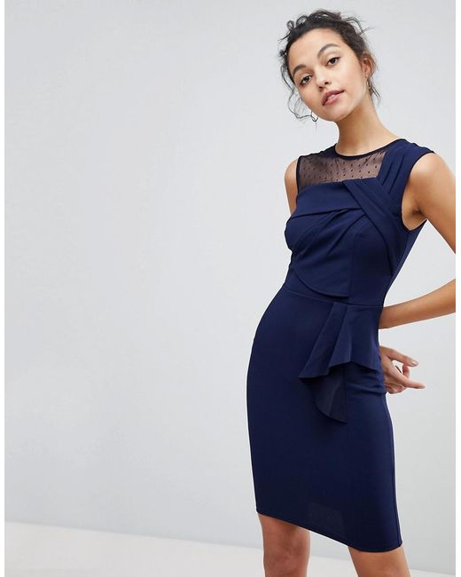 lipsy pleated waist midi dress