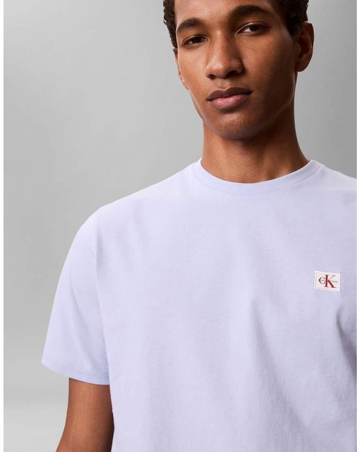 Calvin Klein White Badge Logo T-shirt