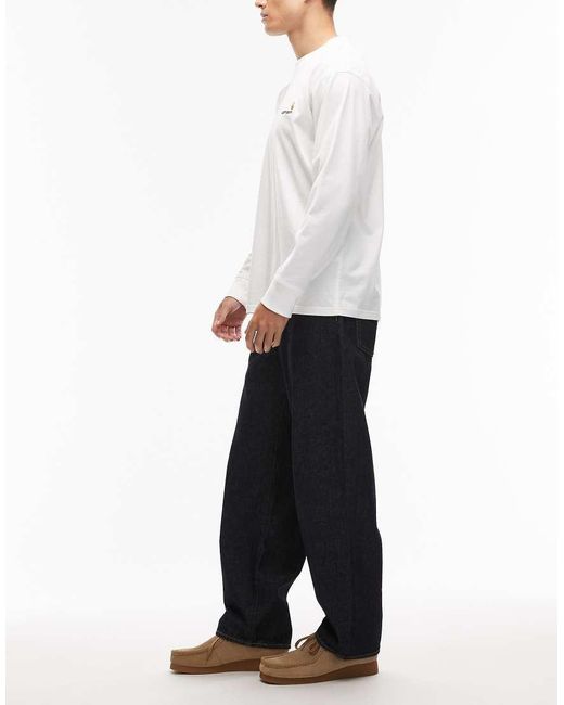 Vaqueros Holgados Con Lavado Enjuagado Oscuro 578 De -Azul Marino Levi's de hombre de color White