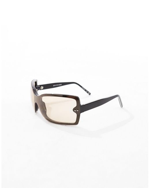 Spitfire Brown Sirius-b Oversized Sunglasses