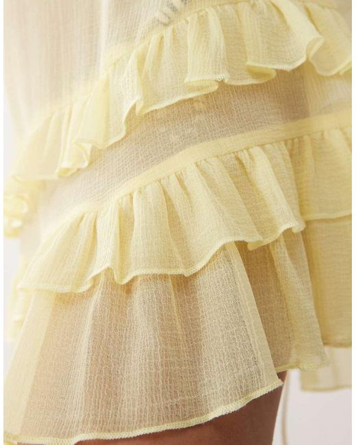 Collusion Natural Mesh Dress