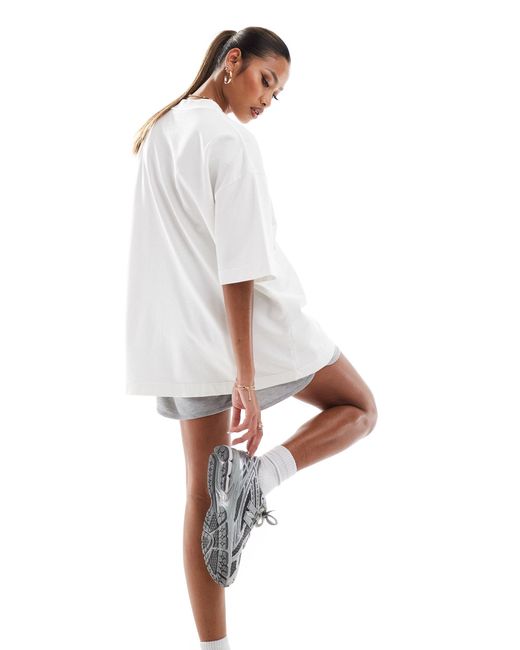 T-shirt oversize à logo - foncé The Couture Club en coloris White