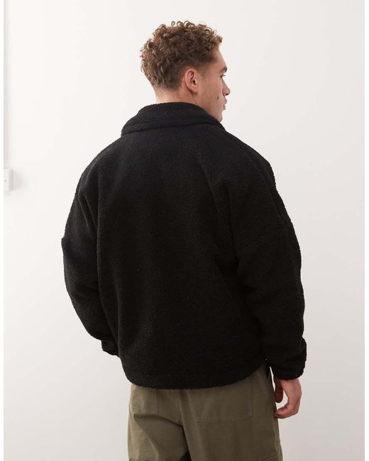 Umbro Black Fleece Coach Jacket for men