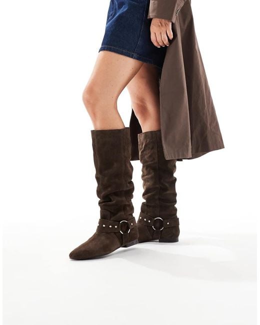 Schuh Black Dallas Slouchy Pixie Boots