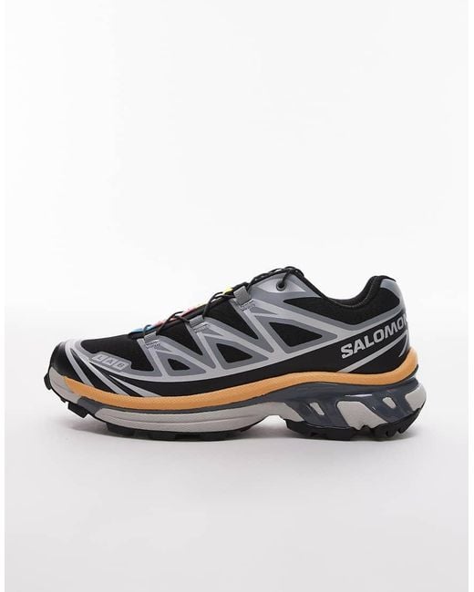 Salomon Black Xt-6 Trainers