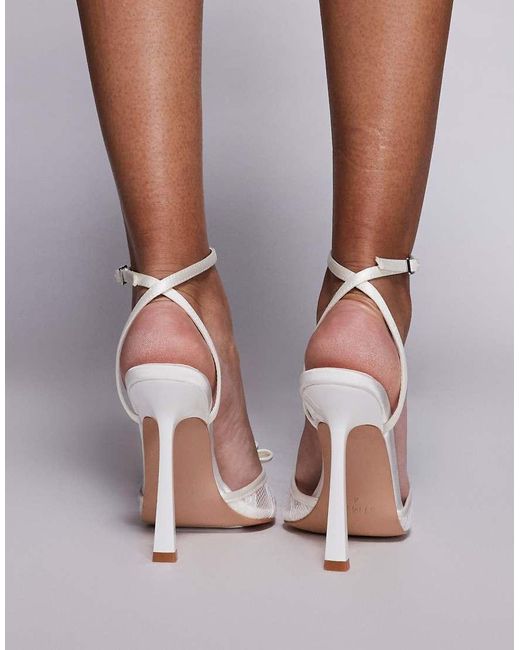 SIMMI White Simmi London Janeena Heeled Sandals
