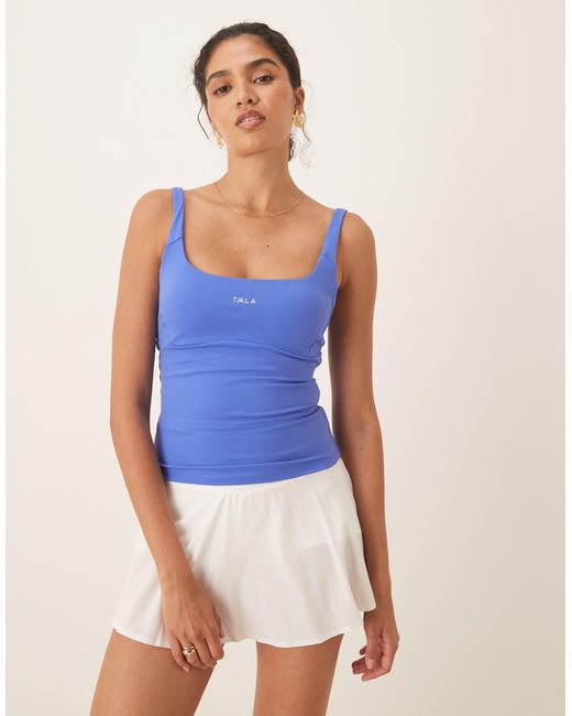 Tala Blue Skinluxe Built-in Support Scoop Neck
