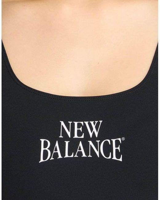 New Balance Black Trackside Bodysuit