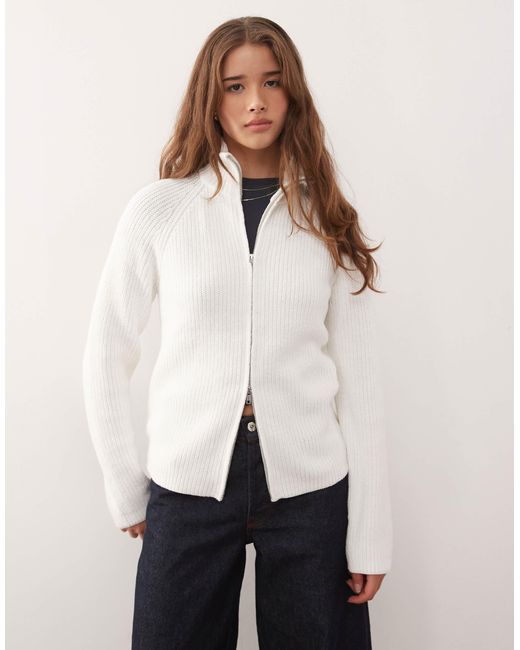 Monki Natural – strickjacke