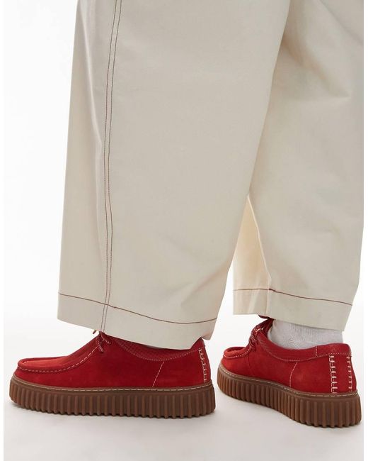 Clarks Red Torhill Lo Shoes for men