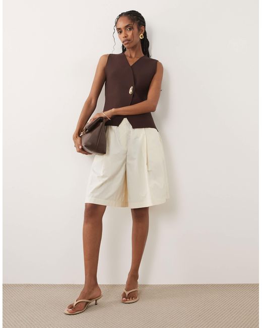 Gilet Threadbare en coloris Brown