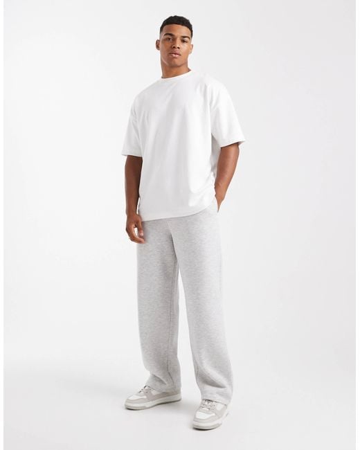 ASOS White Essentials Wide Leg jogger for men