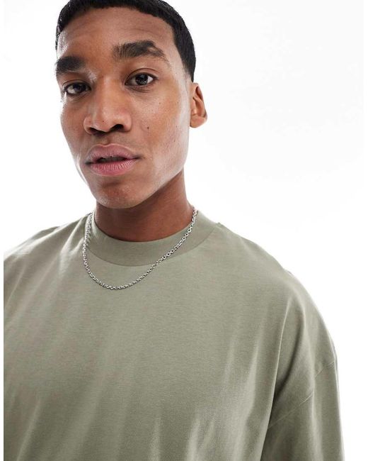 ASOS Essentials in het Gray voor heren