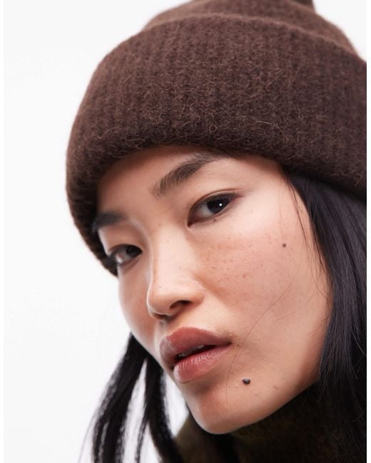 ARKET Black Alpaca And Wool Beanie
