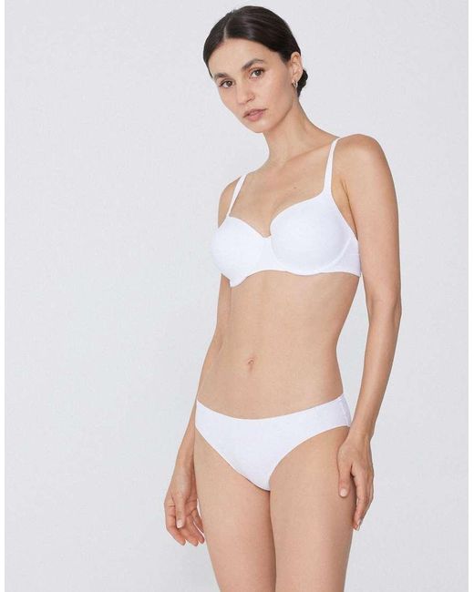 Tezenis White Prague Full Coverage Balconette Bra