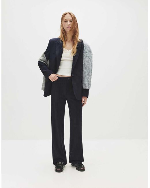 Pull&Bear Blue – elegante hose