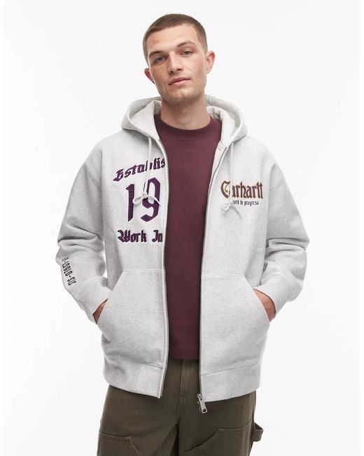 Carhartt – kapuzenpullover in White für Herren
