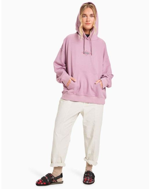 Quiksilver Pink Standard Hoodie