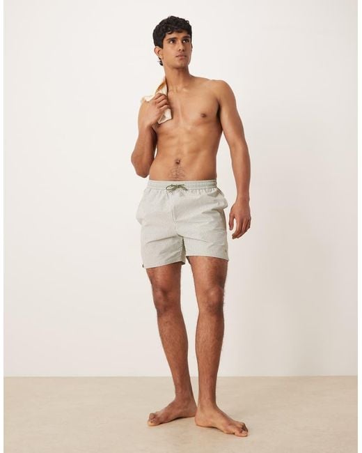 Calvin Klein Natural Drawstring Swim Shorts for men