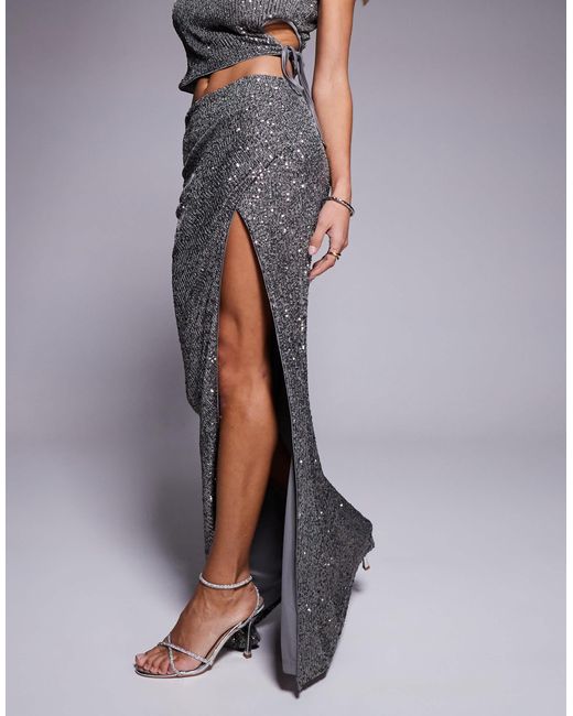 ASOS Gray – maxirock