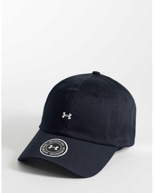 Under Armour Blue Essential Low Adjustable Cap for men