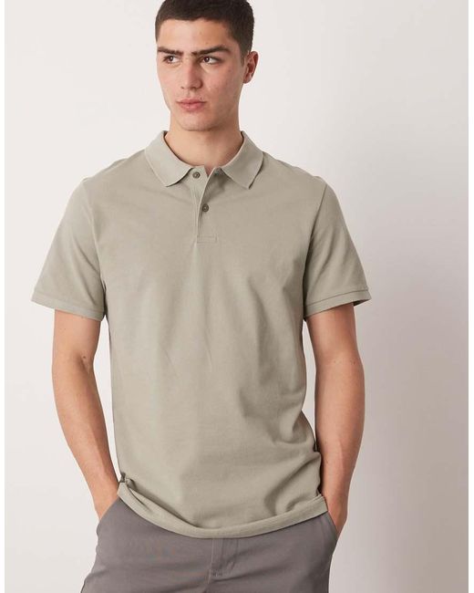 Polo di ASOS in Gray da Uomo