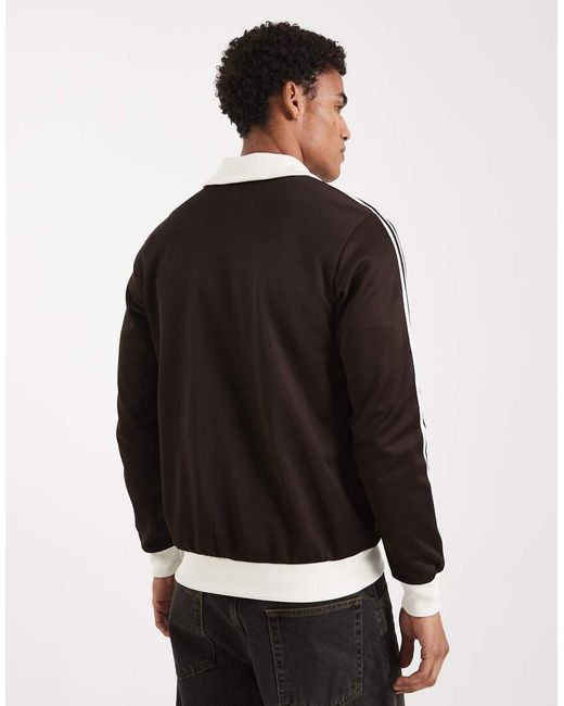 Adidas Originals Black Classic Track Top for men