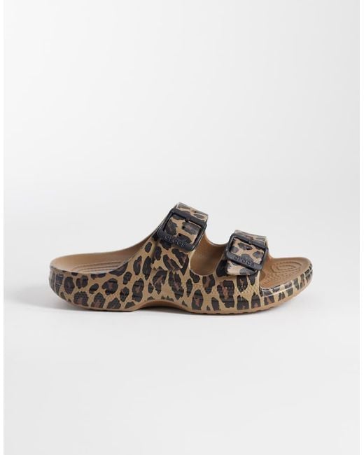 CROCSTM Brown Saturday Sandals