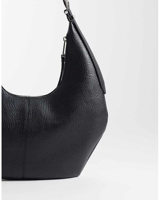 Tommy Hilfiger Black Slouchy City Bag