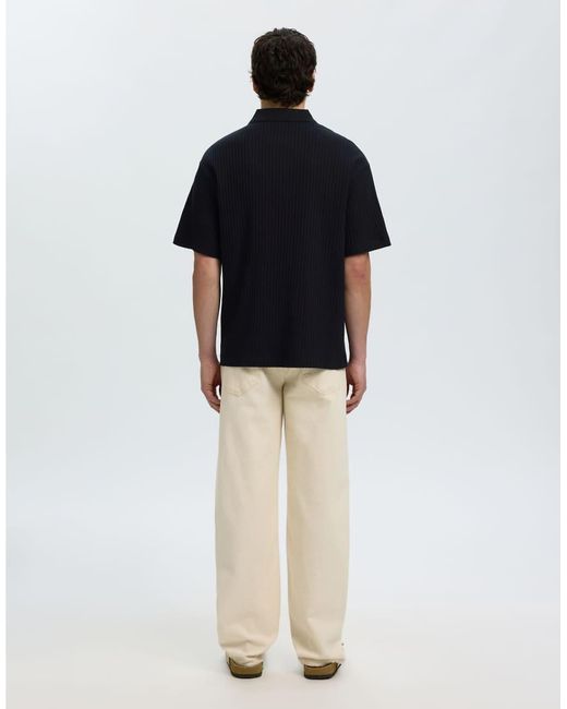 Polo De SELECTED de hombre de color Blue