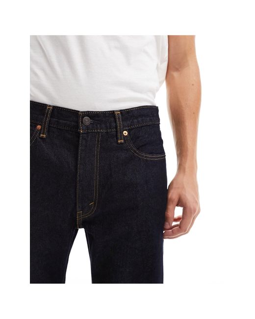 Levi's – 555 '96 – lässig gerade geschnittene jeans in Black für Herren