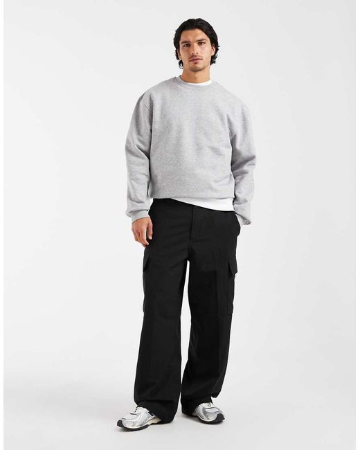ASOS Essentials in het Gray voor heren