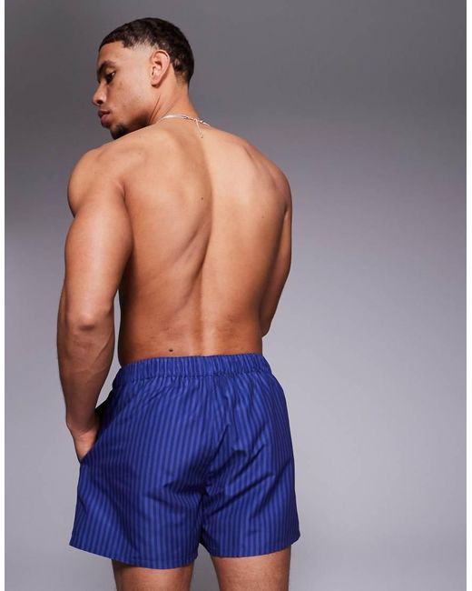 ASOS Blue Swim Shorts for men