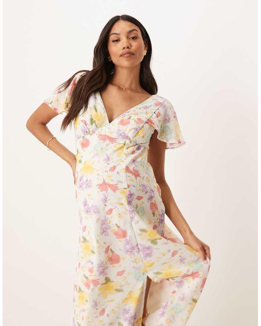 ASOS Asos Design Maternity in het White