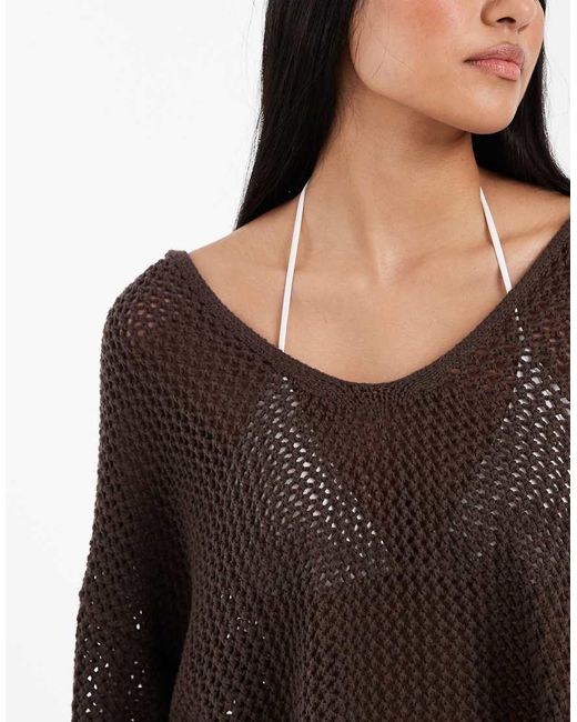 ASOS Beach in het Brown