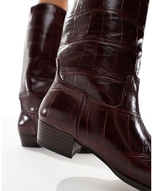 Schuh Brown Danika Knee Boots