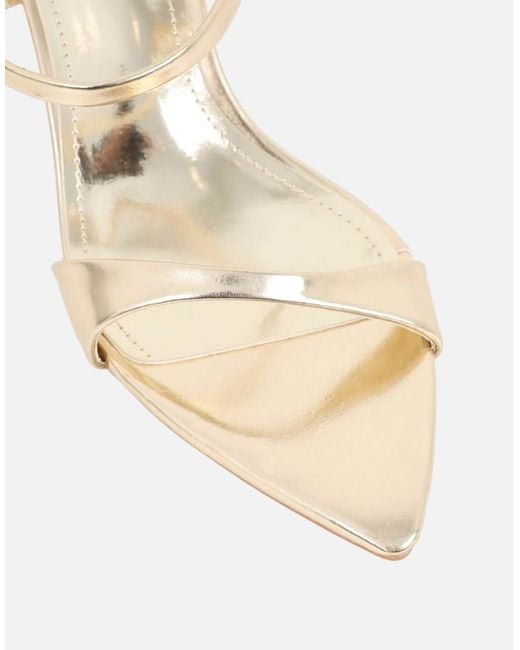 SIMMI Natural Pearl Mules