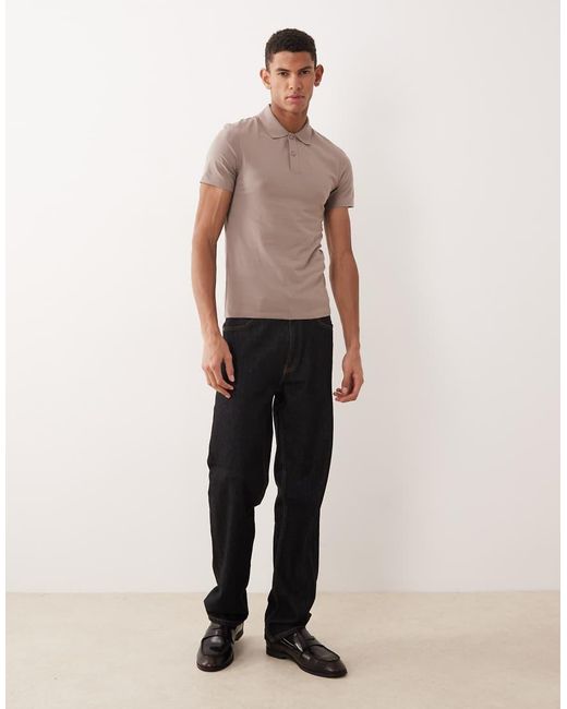 ASOS Essentials in het Gray voor heren