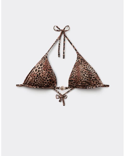 Tezenis Brown Savage Sun Bikini Top
