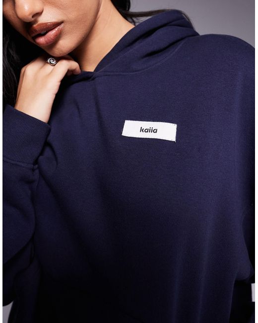 Kaiia Blue – oversize-kapuzenpullover