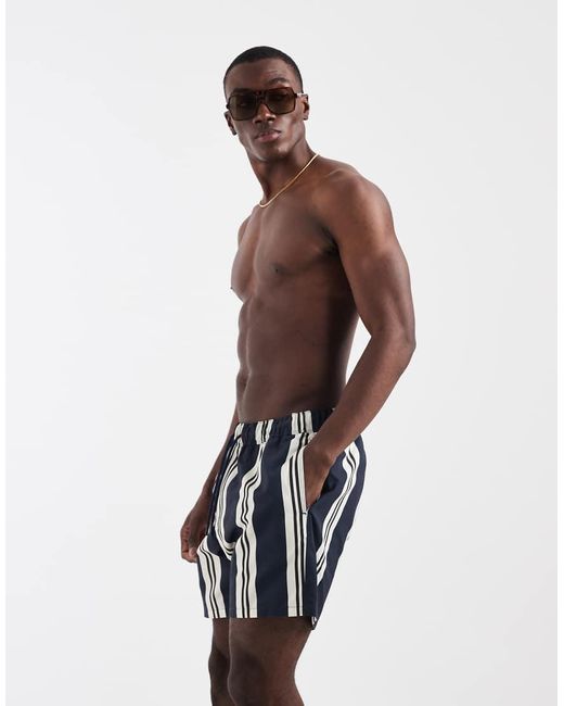 ASOS Blue Swim Shorts for men