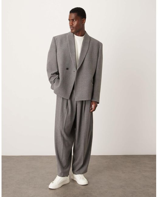 Veste ASOS pour homme en coloris Gray